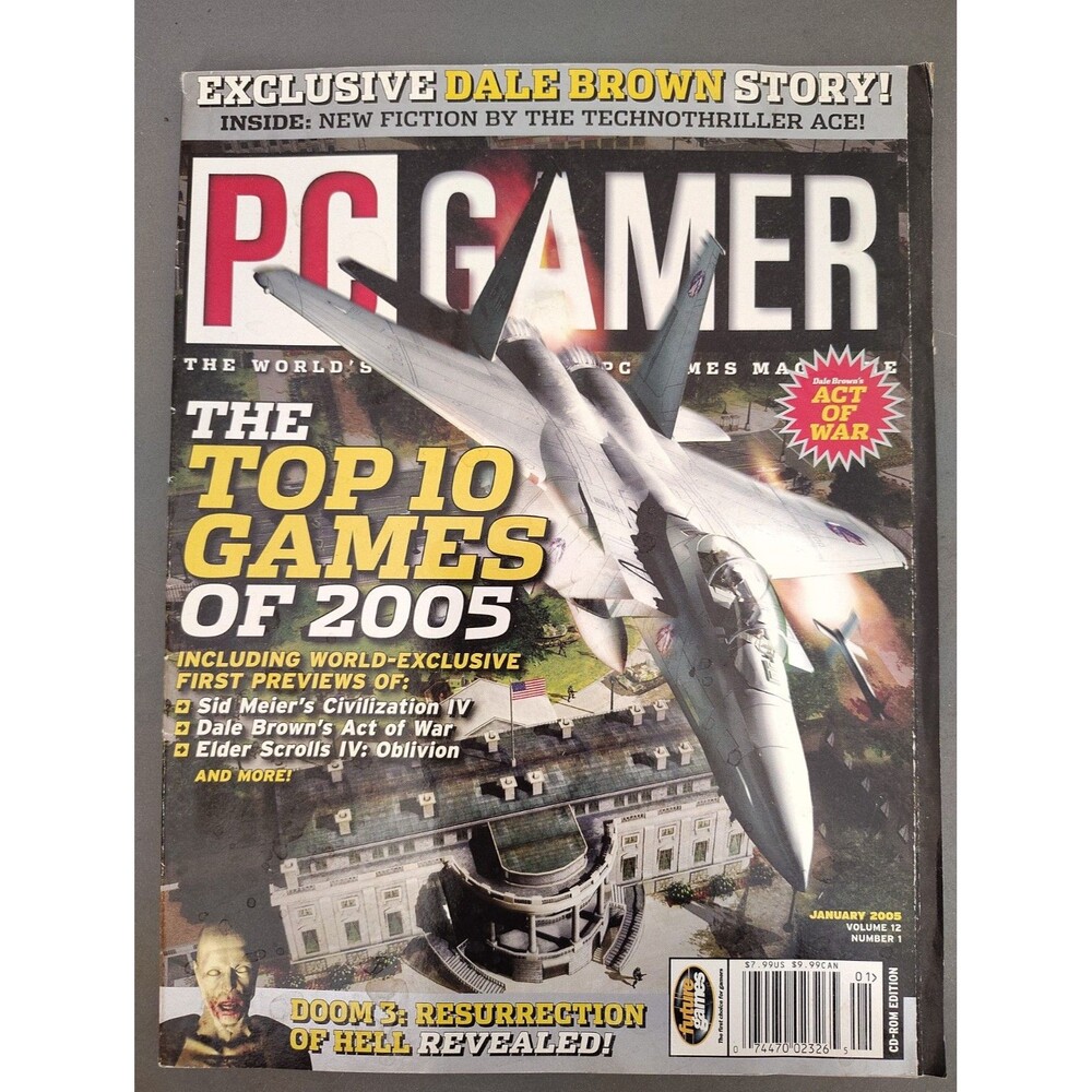 PC Gamer Magazine - January 2005 - The Top 10 Games of 2005